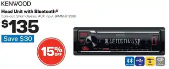 Repco Head Unit with Bluetooth offer