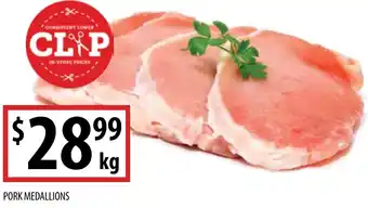 Supabarn PORK MEDALLIONS offer