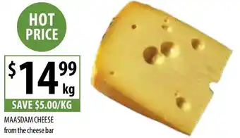 Supabarn MAASDAM CHEESE offer