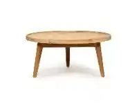 LivingStyles Burleigh Teak Timber Indoor / Outdoor Round Coffee Table, 70cm offer