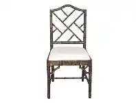 LivingStyles Chippendale Mahogany Timber Dining Chair, Dark Oak offer
