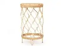 LivingStyles Cayo Rattan Round Counter Stool offer