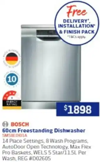 Retravision 60cm Freestanding Dishwasher offer