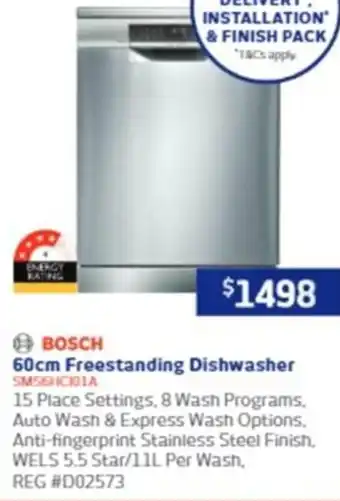 Retravision 60cm Freestanding Dishwasher offer