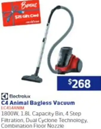 C4 Animal Bagless Vacuum