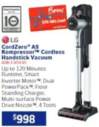 CordZero A9 Kompressor Cordless Handstick Vacuum