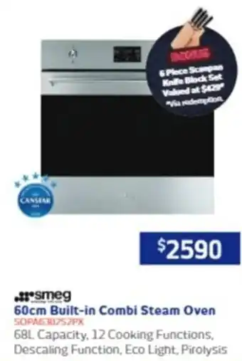 Retravision 60cm Built-in Combi Steam Oven offer