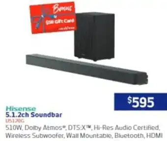 Retravision 5.1.2ch Soundbar offer