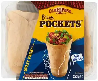IGA Old el paso tortilla pockets 223g offer