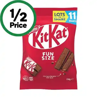 Woolworths Nestle sharepacks 127-158g offer