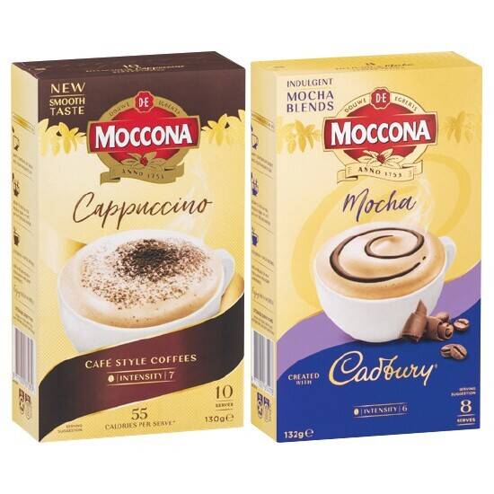 Moccona coffee sachets pk 810 offer at Woolworths