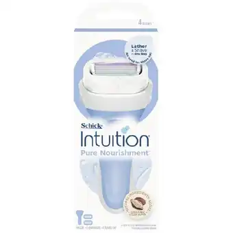 Woolworths Schick intuition pure nourish kit offer