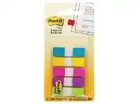 Post-it Mini Flags Assorted 5 Pack