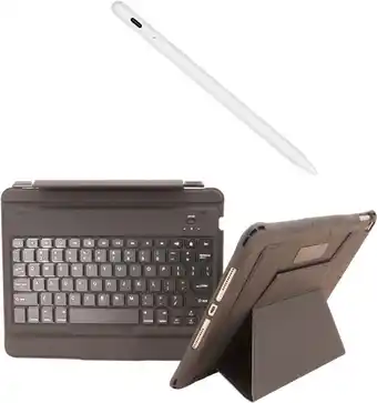 BIG W Laser 10.2-inch case with wireless keyboard for ipad black+ or stylus pencil offer