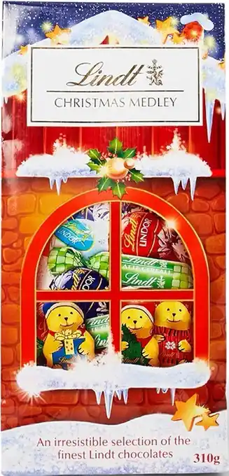 BIG W Lindt christmas medley 310g offer