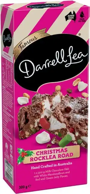 BIG W Darrell lea christmas rocklea road 300g offer