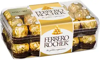 BIG W Ferrero rocher 30-pack chocolate gift box 375g offer