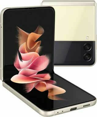The Good Guys Samsung Galaxy Z Flip3 128GB - Cream offer