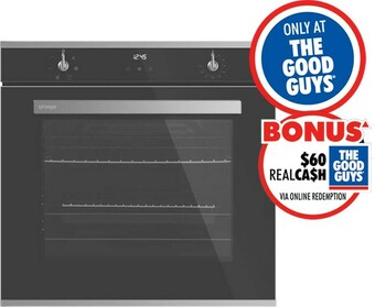 The Good Guys Omega 60cm Electric Oven offer