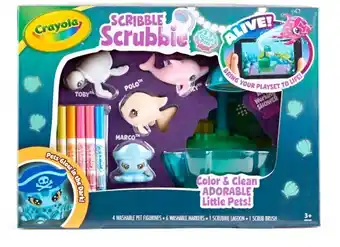 Kmart Crayola scribble scrubbie glow lagoon offer