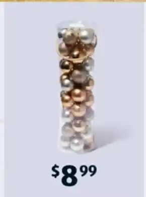 ALDI Bulk Baubles 50pk offer