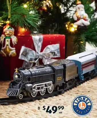 ALDI Lionel Christmas Train Set offer