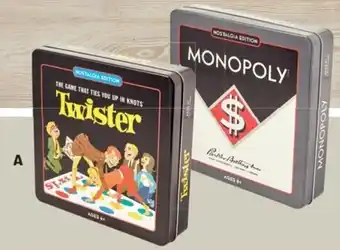 ALDI A Retro Tinned Games offer