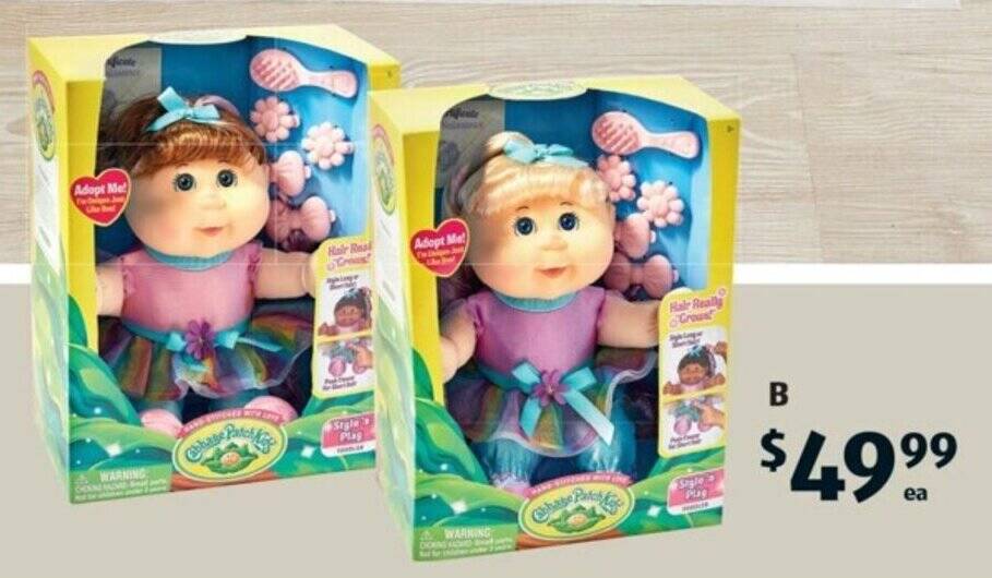 Cabbage Patch Dolls offer at ALDI