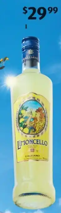 ALDI Gagliano Limoncello 700ml offer