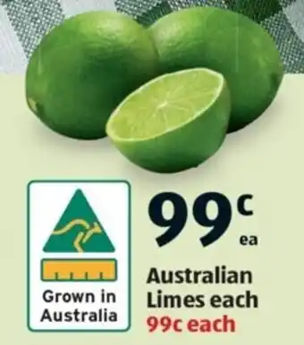 ALDI Australian Limes each offer