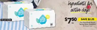 The Good Stuff Aussie Spring Water 24x600ml