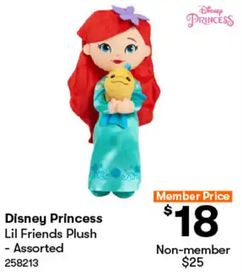 Disney Princess Lil Friends Plush