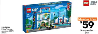 BIG W LEGO City Police Training Academy offer
