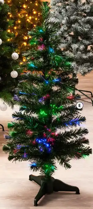 BIG W 120cm Monterey Green Fibre Optic Christmas Tree offer