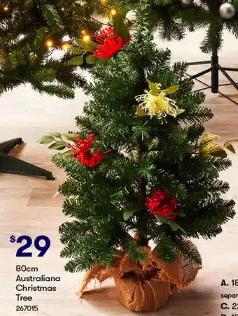 BIG W 80cm Australiana Christmas Tree offer
