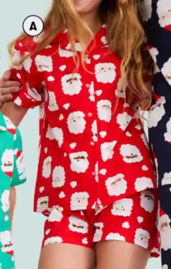 BIG W Kids Woven Christmas Pyjama Set offer