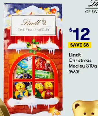 BIG W Lindt Christmas Medley 310g offer