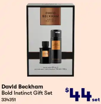BIG W David Beckham Bold Instinct Gift Set offer