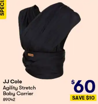 BIG W JJ Cole Agility Stretch Baby Carrier offer