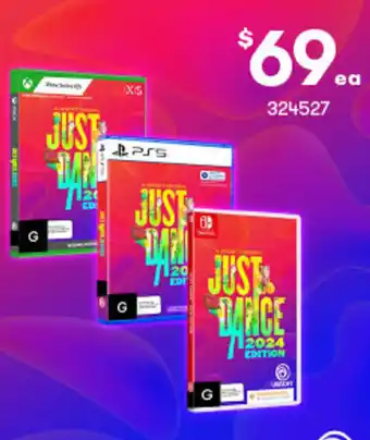 BIG W JUST DANCE 2024 EDITION offer