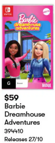 BIG W Barbie Dreamhouse Adventures offer