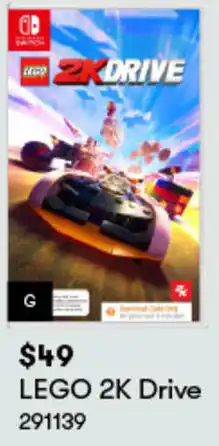 BIG W LEGO 2K Drive offer