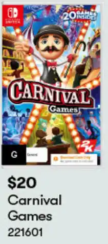 BIG W Carnival Games offer