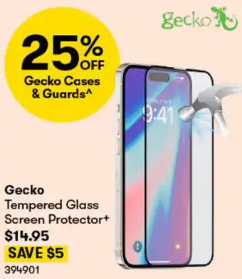 Gecko Tempered Glass Screen Protector