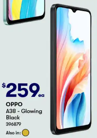 BIG W OPPO A38 - Glowing Black offer