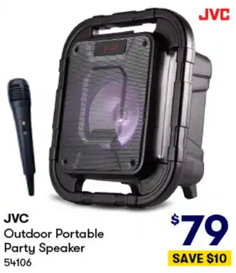 BIG W JVC Outdoor Portable Party Speaker offer