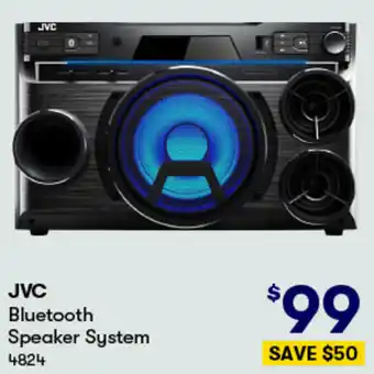 BIG W JVC Bluetooth Speaker System offer