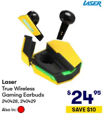 BIG W Laser True Wireless Gaming Earbuds offer