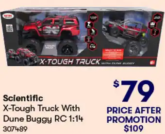 BIG W Scientific X-Tough Truck With Dune Buggy RC 1:14 offer