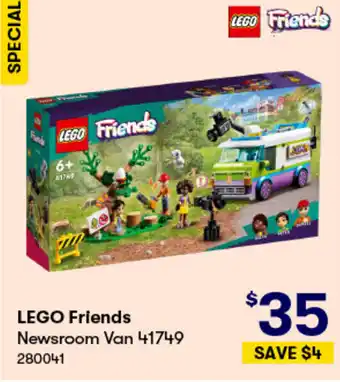 LEGO Friends Newsroom Van
